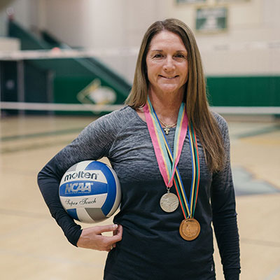 Paula Weishoff with her star players